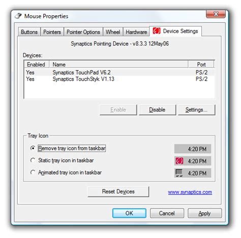 TÉlÉcharger Dispositif De Pointage Synaptics Windows 7 Gratuit