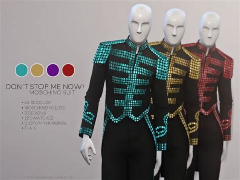 The Sims Resource Dont Stop Me Now Suit By Sugar Owl • Sims 4