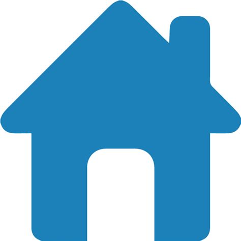 Download Home Icons Blue Home Icon Blue Png Transparent Png