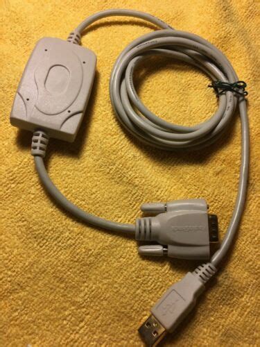 Radio Shack Rs 232 9 Pin Serial To Usb Cable Thick 6ft Used Great Quality Radio Shack Usb