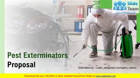 Pest Exterminators Proposal Powerpoint Presentation Slides Ppt
