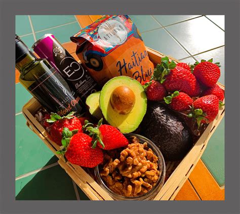 Heart Healthy Valentine S Gift Basket Berry Good Food Foundation