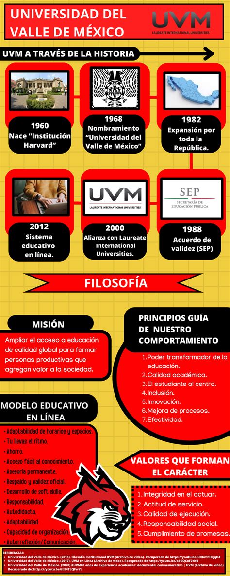 Infografias Uvm Infografia Uvm Modelo Educativo En L Nea Filosof A