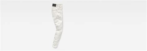 3301 moto restored tapered jeans white g star raw® za