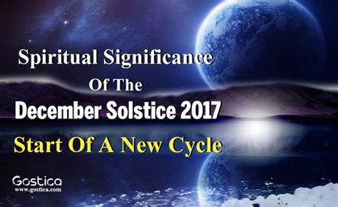 A solstice is an event that occurs when the sun appears to reach its most northerly or southerly excursion relative to the celestial equator on the celestial sphere. Spiritual Significance Of The December Solstice 2017 ...