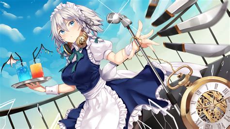 Sakuya Izayoi Wallpaper Resolution3840x2160 Id1117419