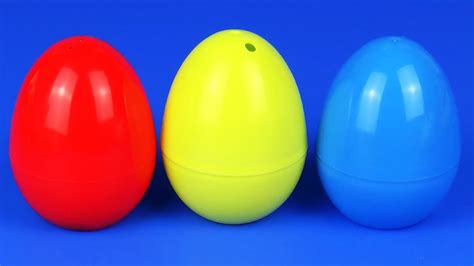 Разноцветные Сюрприз Яйца Маша и Медведь Смешарики Color Surprise Eggs