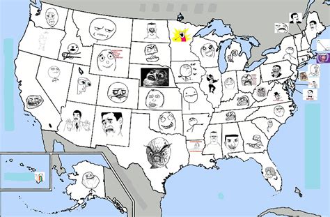 Us Map Of Memes