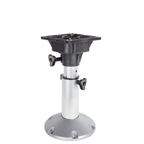 Oceansouth Adjustable Pedestal For Boat Seats With Swivel Top 14 To