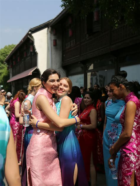 Over 300 Women From All Around The Globe Gathered Together To Wear