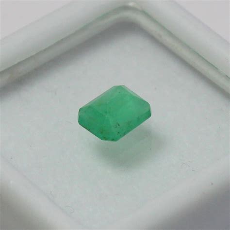 Buy Certified 080 Ct Natural Muzo Colombian Green Emerald 7x4 Mm