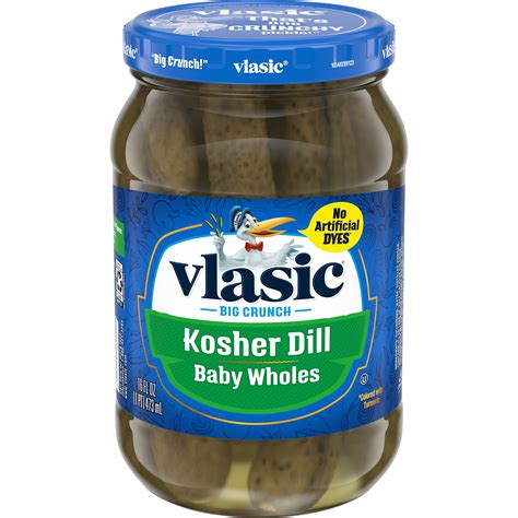 Buy Vlasic Kosher Dill Baby Wholes Pickles 16 Oz Online At Desertcartindia