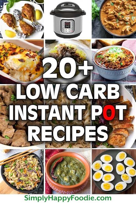 Low Carb Instant Pot Recipes Simply Happy Foodie