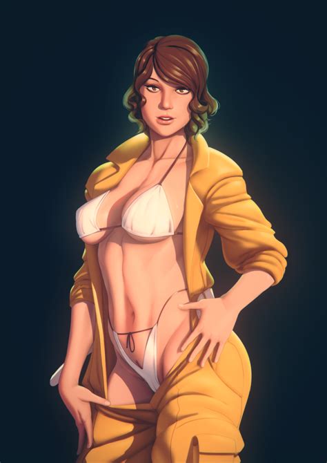 Rule 34 Absurdres April Oneil Bra Breasts Female Female Only Highres
