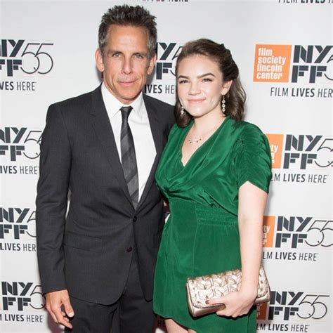 Ben Stiller Steps Out On Red Carpet With Daughter Ella E Online Au