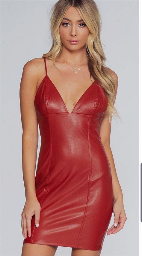 Pin On Leather Dresses