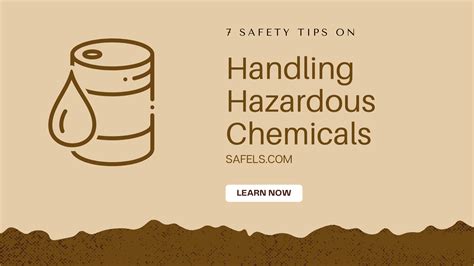 7 Tips For Handling Hazardous Chemical Materials The Safety Blog On