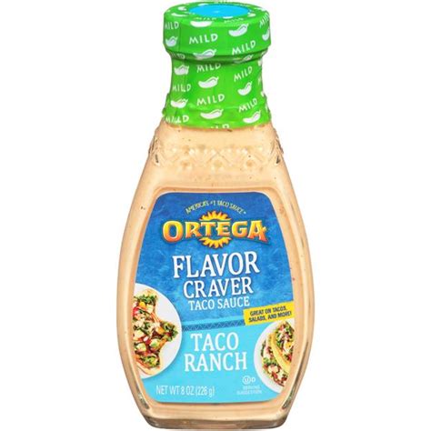 ortega flavor craver taco ranch taco sauce hy vee aisles online grocery shopping