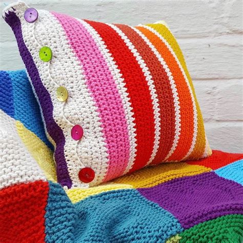 Stash Busting Crochet Cushion Pattern Crochet Purl And Jane By Jane