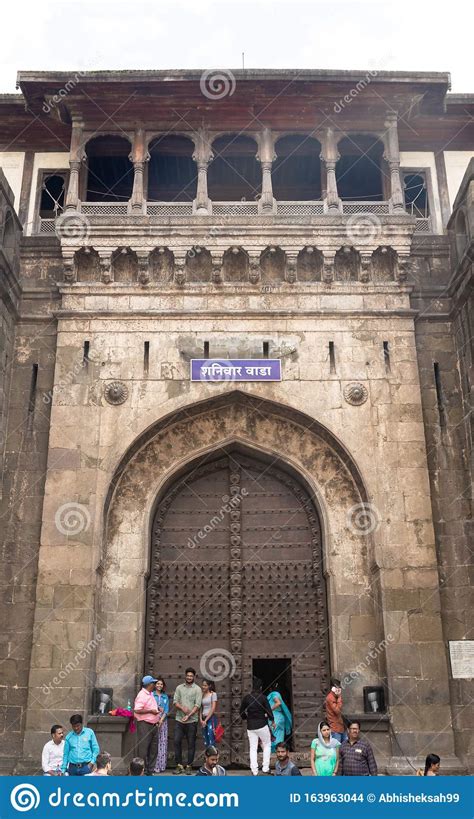 Historical Shaniwar Wada Palace In Punemaharastra India Editorial