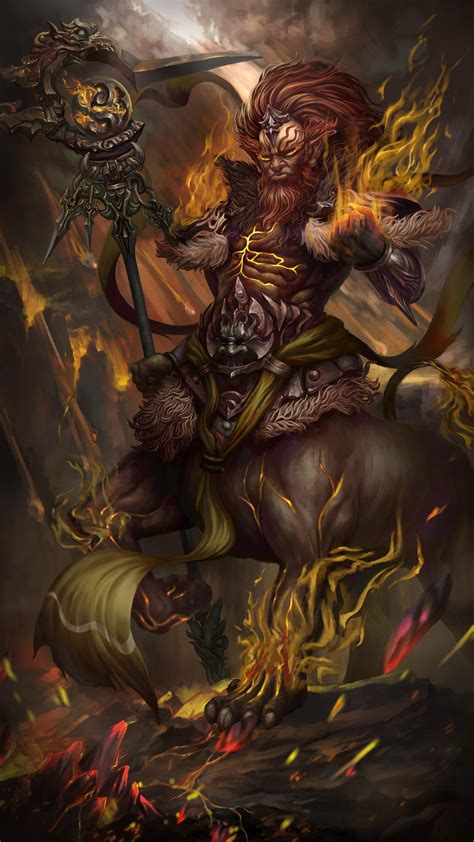 重黎), is an important personage in chinese mythology and chinese folk religion. 火神祝融|插画|插画习作|Longten - 原创作品 - 站酷 (ZCOOL)