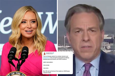 Cnns Jake Tapper Slams ‘trump Insiders Including Kayleigh Mcenany Claiming They Lie Like Most