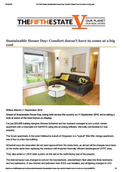 Our Gruen Renovation Featured On The Fifth Estate GrÜn Eco Design