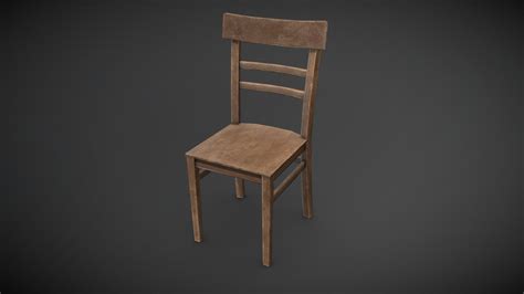 wooden chair download free 3d model by zian zian 0912 [fd172ee] sketchfab