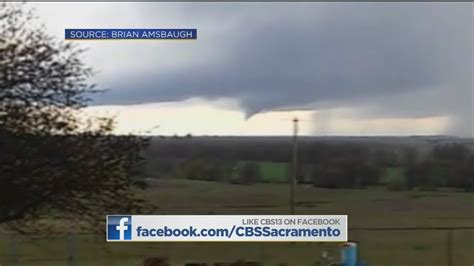 Tornado Touches Down In Yuba County Youtube