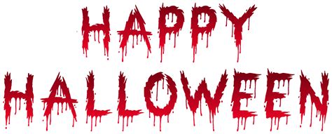 Happy Halloween Bloody Text Png Clipart Gallery Yopriceville High