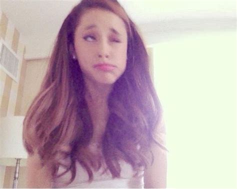 10 Deleted Selfies Stars Didnt Want You To See Ariana Grande Meme