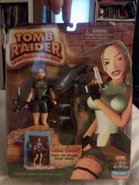 Tomb Raider Adventures Of Lara Croft Faces The Deadly Great White