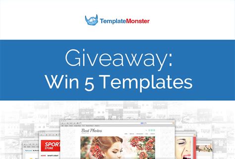 Giveaway Win 5 Templates From Templatemonster Graphicsfuel