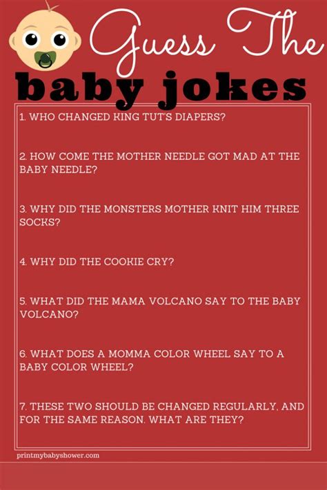 See more ideas about baby shower card sayings, bones funny, card sayings. Baby Jokes Game ( Baby Shower Jokes Funny Home Design ...