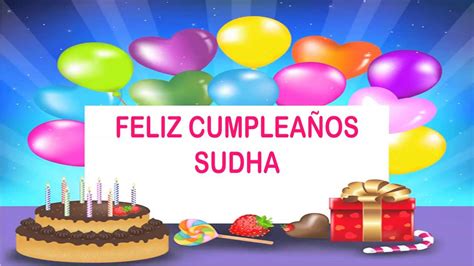 May your birthday be filled with many happy hours and your life with many happy birthdays. Sudha Wishes & Mensajes - Happy Birthday - YouTube