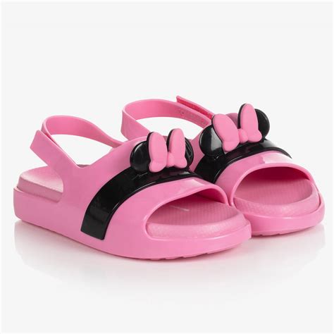 Mini Melissa Babies Girls Pink Minnie Mouse Jelly Sandals Modesens