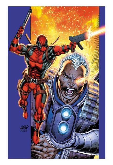Cable And Deadpool By Liefeld Comic Art Comic Books Rob Liefeld Todd