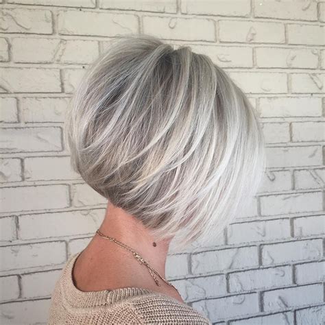 20 Best Gray Bob Hairstyles With Delicate Layers