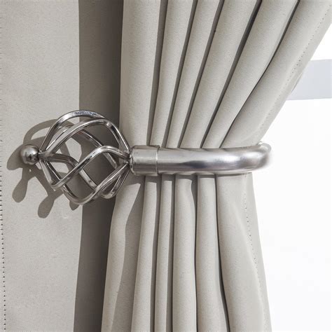Harmony Home Decorative Curtain Holdbacks Wall Mounted Curtain Tie
