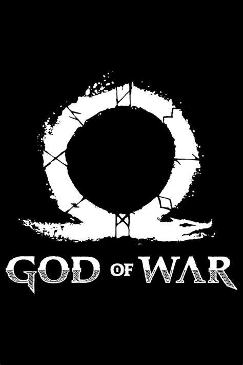 640x960 God Of War 2018 Logo 4k Iphone 4 Iphone 4s Hd 4k Wallpapers