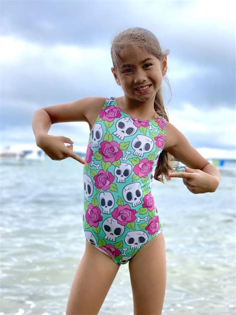 Escargot Girls Kids Swimsuit