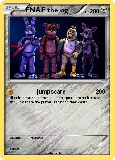 Pokémon Fnaf The Og Jumpscare My Pokemon Card