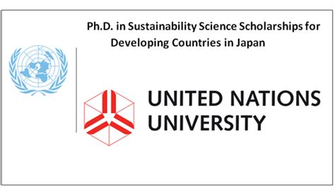 Phd In Sustainability Science Scholarships For Developing Countries In