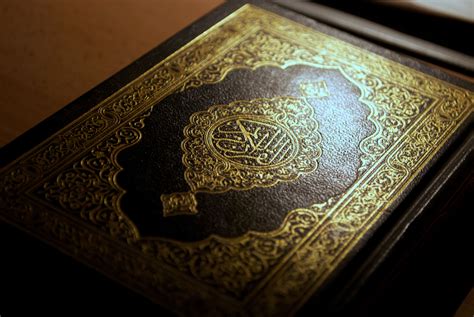 Wallpaper Arabic Islam Calligraphy Quran Macro Holy Book