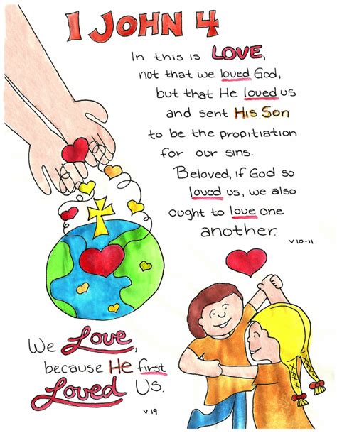 Search through 623,989 free printable colorings at getcolorings. Doodle Through The Bible: 1 John 4