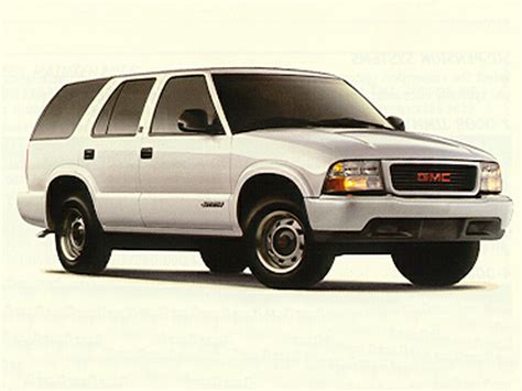1998 Gmc Jimmy Specs Price Mpg And Reviews