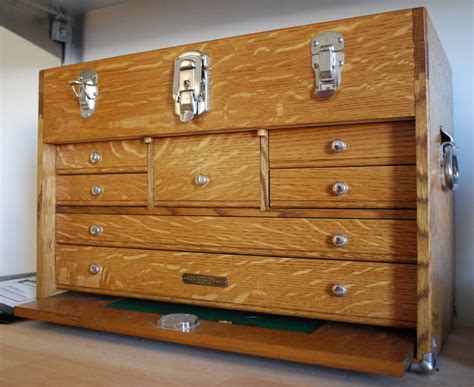 Keep Your Easy To Lose Garage Gear In A Cool Wooden Tool Chest