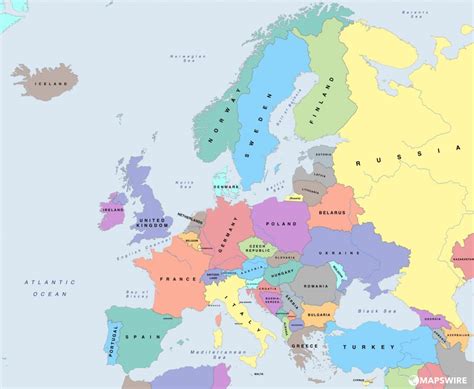 Free Political Maps Of Europe Mapswire Large Map Of Europe Sexiz Pix