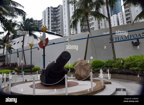 Shopping Destination Whampoa Ship In Hong Kong Stock Photo Alamy