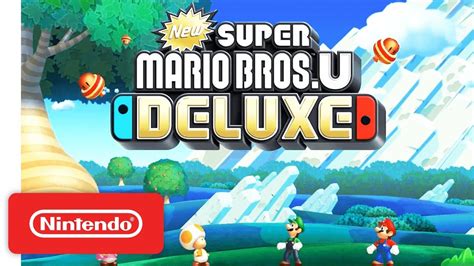 New Super Mario Bros U Deluxe Announcement Trailer Nintendo Switch Youtube